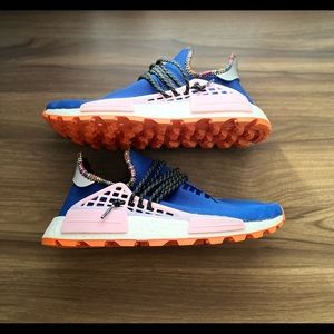 Used Adidas Pharrell Human Race Power Blue